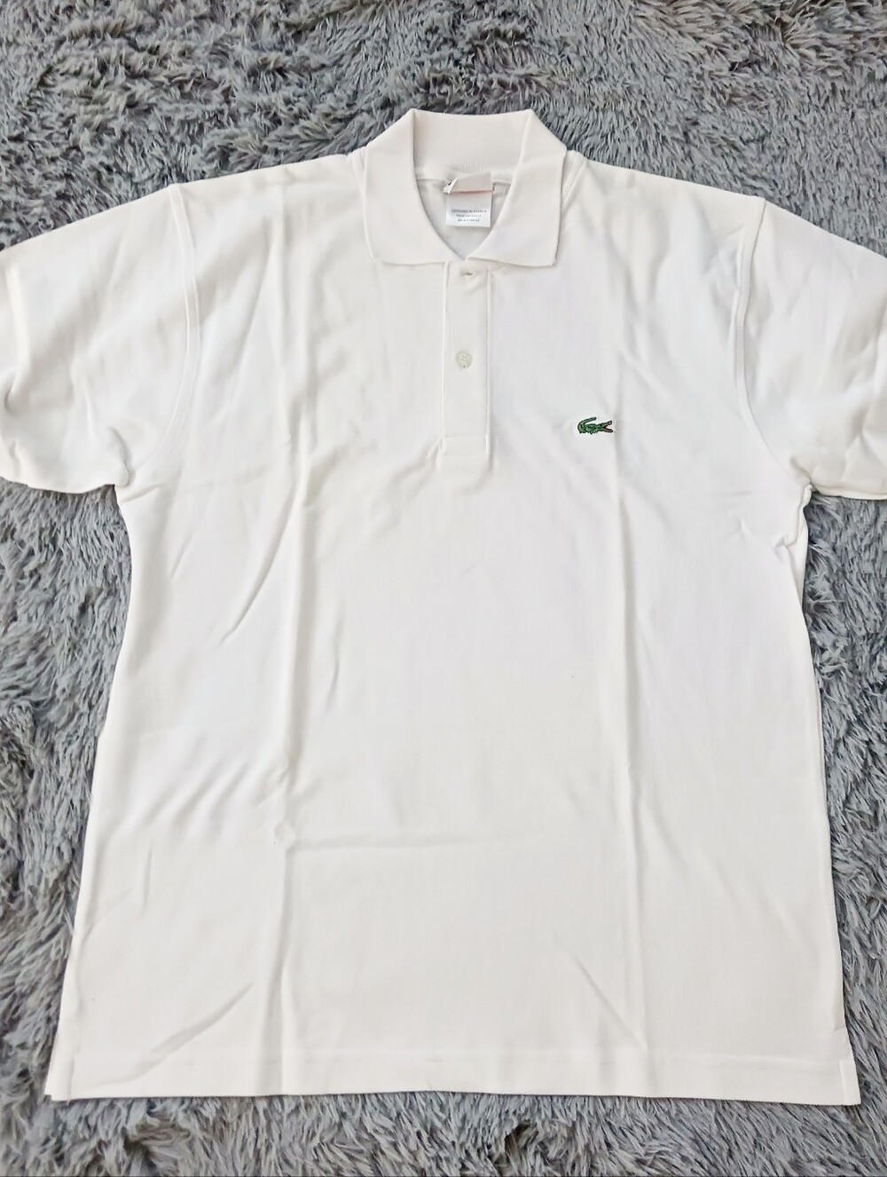 Lacoste White Polo Shirt Size 5 Small